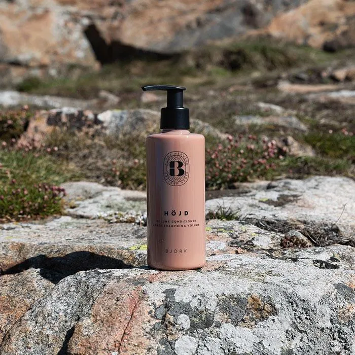 BJÖRK volymprodukter HÖJD och Root Lifter för mer volym i tunt och fint hår – Edmond Hair Shop Malmö