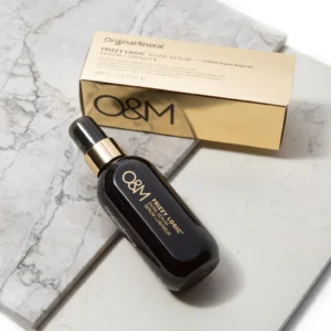 Original & Mineral O&M Frizzy Logic – värmeskyddande serum för slätt hår – hos edmondhairshop.se