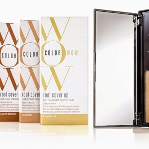 Color Wow Root Cover Up från Edmond Hair Shop – veganskt mineralpuder för att dölja utväxt, täcka grått hår och ge fylligare hår.