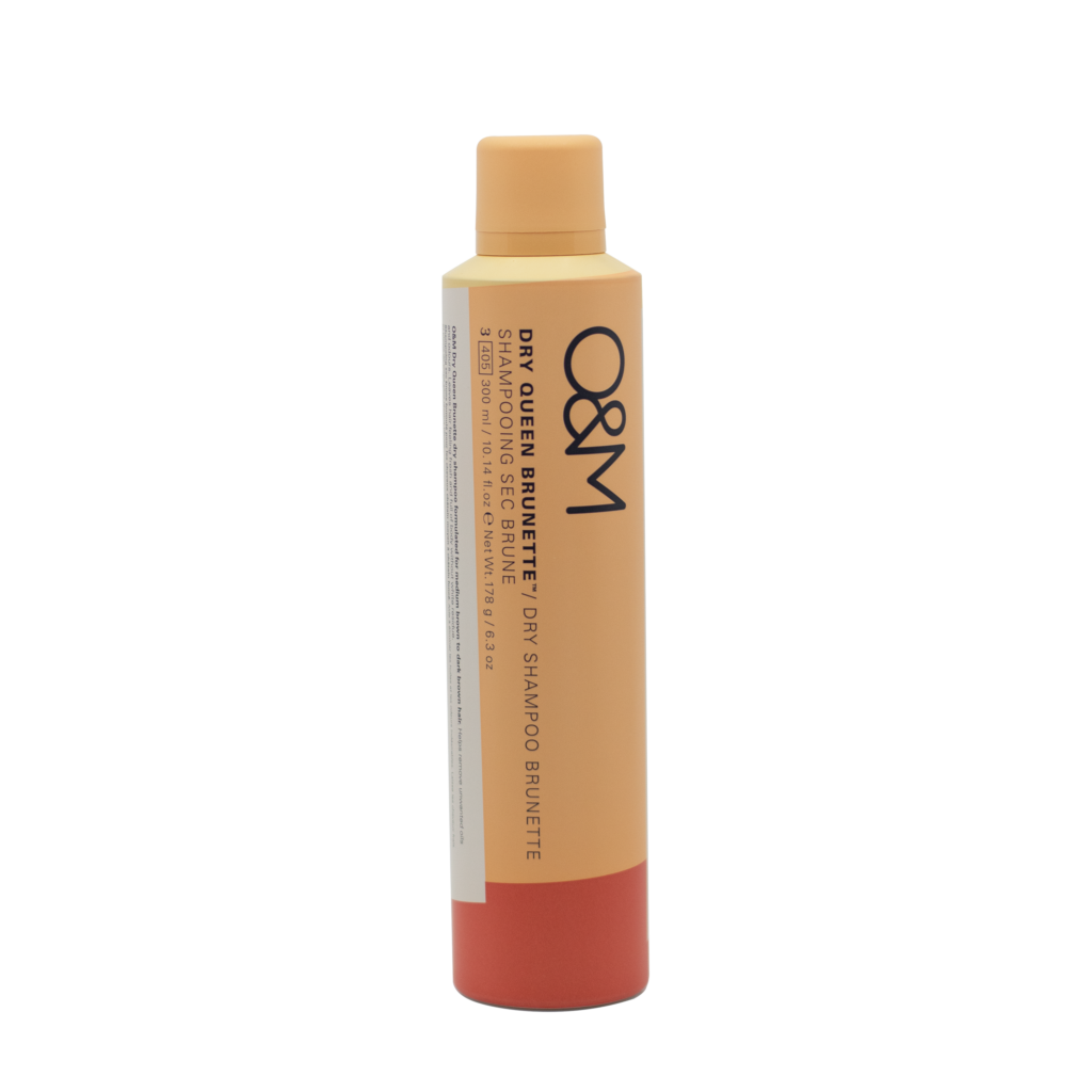 O&M Dry Queen Brunette torrschampo för medium till mörkbrunt hår, edmondhairshop.se