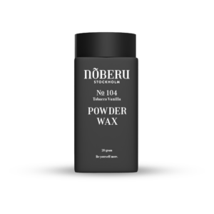 Nõberu powder wax för volym och textur