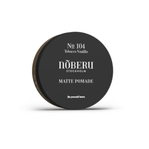 Nõberu matte pomade wax med stark stadga och matt finish