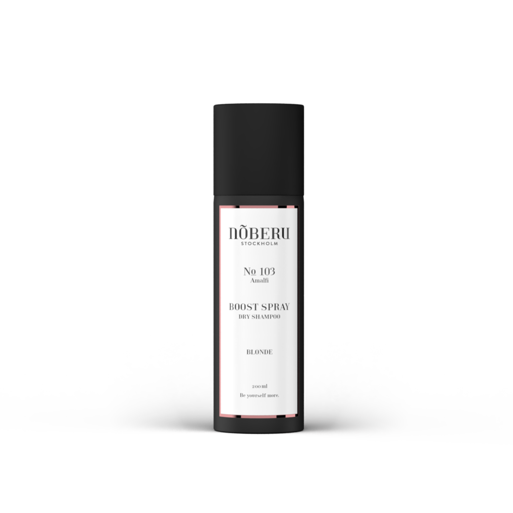 Boost Spray Dry Shampoo Blonde fr&aring;n N&otilde;beru f&ouml;r blont h&aring;r