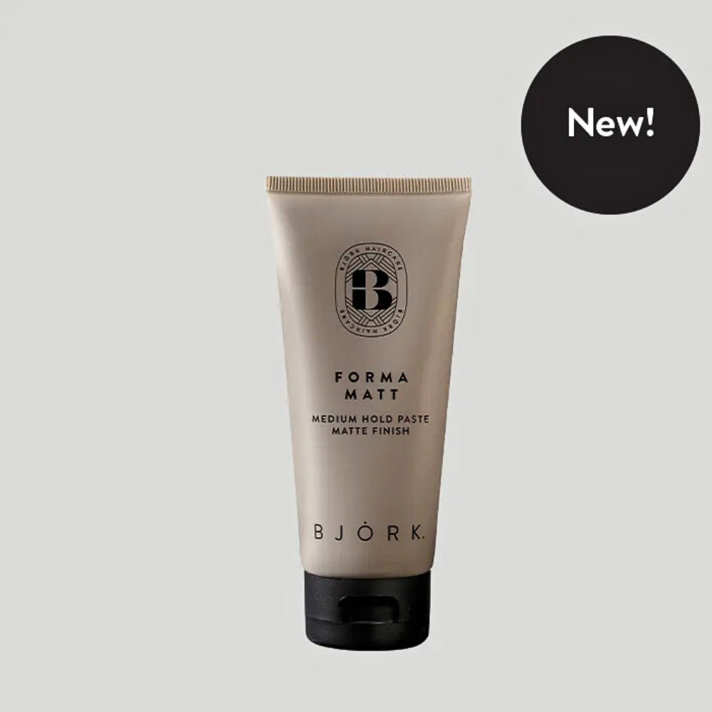 Matt hårstyling med naturlig finish från BJÖRK Haircare